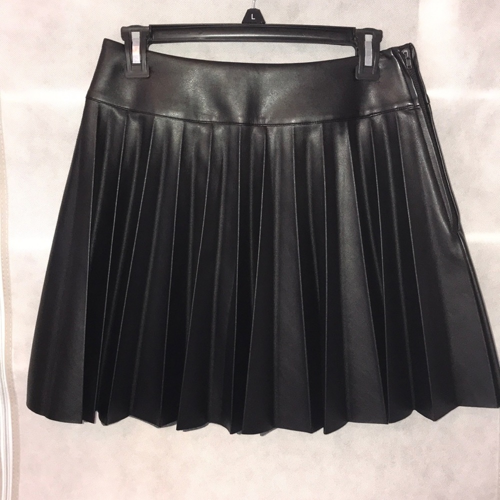 H&M leather skirt